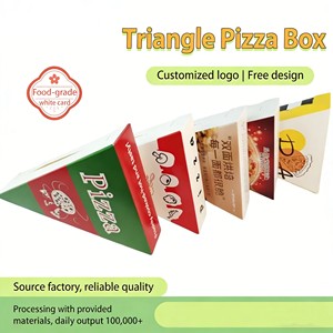 Boîtes <span class=keywords><strong>à</strong></span> pizza personnalisées avec logo, matériaux recyclés, boîte <span class=keywords><strong>à</strong></span> pizza personnalisée avec logo, boîte alimentaire pyramidale - Product Image 6