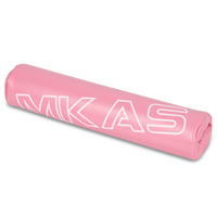 Ceinture de musculation rose MKAS, support de poignet, sangles de cheville, genouillère, sangles de gym, coussin d'épaule pour haltères, accessoires de fitness pour salle de sport