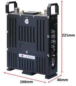 Módulos de Radiofrecuencia COFDM de Comunicación por Radio de Aleación de Aluminio con Certificación CE, Red de Relés de 2*2W, Distancia de Vuelo de 100 km, Frecuencia de Salto FHSS - Product Image 5