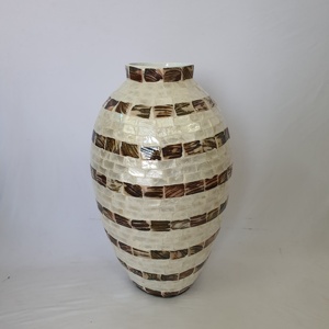 Jarrón de nácar natural de alta calidad más vendido de Vietnam - Product Image 1