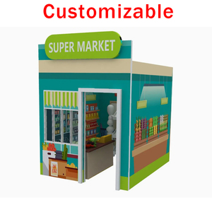 Equipo de Juegos Interior Resistente a Impactos para Niños, Ciudad en Miniatura Suave con Protección de Seguridad de 360° para Salas de Juego de Hoteles - Product Image 5