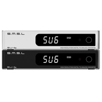 Décodeur GOB-049 SMSL SU-6 ES9038Q2M OPA1612*4 32Bit/768kHz DSD512 BT 5.0 SU6 Mini DAC audio de bureau avec télécommande