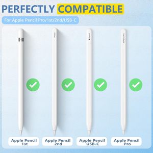 หัวปากกาเปลี่ยนสำหรับ <span class=keywords><strong>Apple</strong></span> <span class=keywords><strong>Pencil</strong></span> Pro/<span class=keywords><strong>รุ่น</strong></span>ที่ 1 และ 2/USB-C, หัวปากกาโลหะแบบปากกา ทนทานต่อการสึกหรอ หัวปากกาสไตลัส - Product Image 2