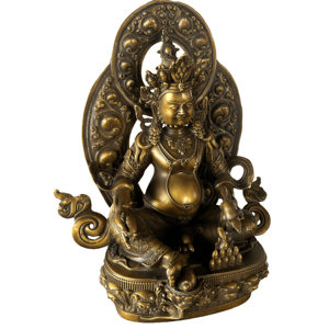 Gussmessing-Statue des Tibetischen Buddhistischen Reichtumsgottes, eine <span class=keywords><strong>Buddha</strong></span>-Statue für Eröffnungszeremonien und Anbetung - Product Image 3