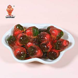 Bonbons chinois en gros, saveur fruitée halal, mélange de bonbons gélifiés 4D fourrés à la <span class=keywords><strong>confiture</strong></span> de fraise, en provenance de Chine - Product Image 6