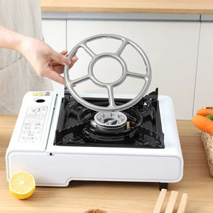 Accessoires pour réchaud Wok Porte-pot à lait Support auxiliaire pour petit pot Support <span class=keywords><strong>anti</strong></span>-dérapant pour réchaud Support pour réchaud Wok Anneau de support pour ustensiles de cuisine - Product Image 5