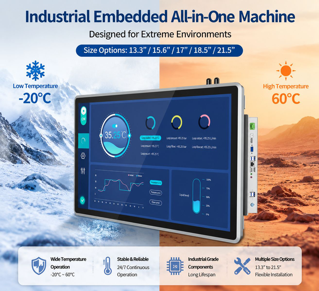 External Embedded Windows/Android Tablet Capacitive Resistive Multi-interface 10-point Touch Screen Industrial PC