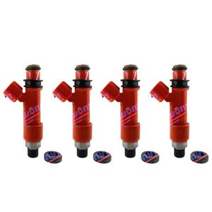 Jeu de 4 injecteurs de carburant OEM DENS * pour <span class=keywords><strong>Mazda</strong></span> <span class=keywords><strong>RX8</strong></span> Miata 2004-2008 195500-4430 - Product Image 1