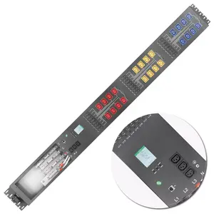 אישור ETL עמיד PDU שקע 24 יציאות 3 שלב C19 160A חכם Pdu עבור מתח גבוה מכונה Overclocking