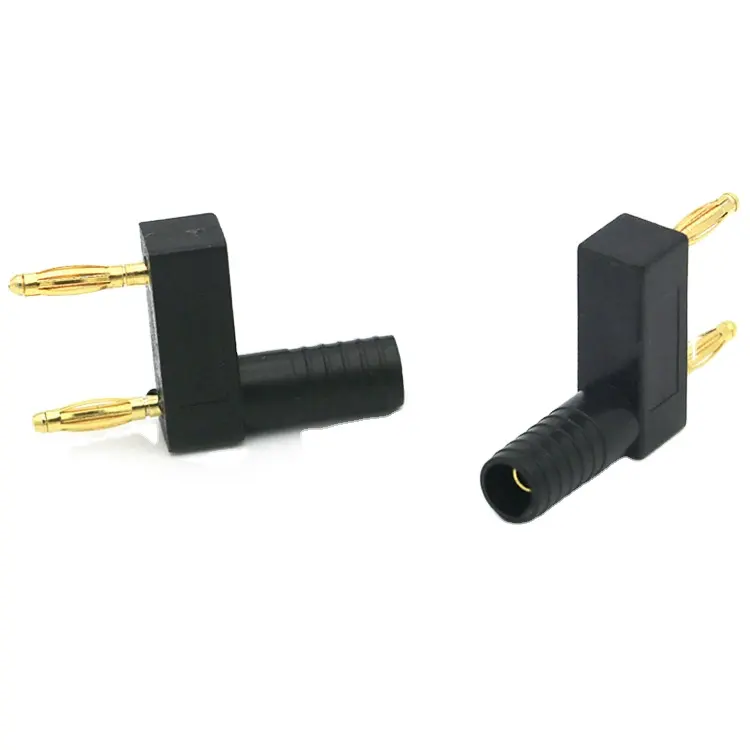 Wholesale Price Double 2mm Male Copper Gold Plated Short Circuit Banana Plugs