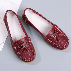 Chaussures Femme Grande Taille Printemps en PU Creuses à Semelle Tendon de Bœuf, Sabots Confortables pour <span class=keywords><strong>Maman</strong></span> – Meilleures Ventes - Product Image 3