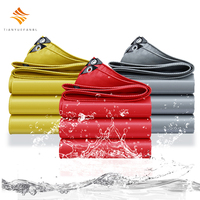 Bâche de camping robuste, imperméable, ignifuge et anti-UV, grande taille, en PVC 550 g/m², pour extérieur – Vente chaude