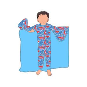 Qingli OEM fábrica personalizada 4 de Julio niños Sleeper bambú <span class=keywords><strong>cuna</strong></span> edredón manta de alta calidad personalizado impreso edredón Manta - Product Image 6