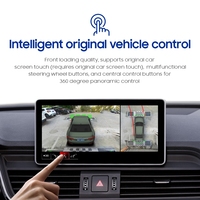 Hongrui LVDS Système de caméra de voiture à 360 degrés Audi 3D AVM Vue environnante Enregistrement à 4 voies Tout en un Décodeur Panorama