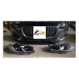 Kit de Carrocería Original de <span class=keywords><strong>Segunda</strong></span> <span class=keywords><strong>Mano</strong></span> para <span class=keywords><strong>Jaguar</strong></span> XFL 2021, Corte de Nariz, Labio de Parachoques Delantero, Faros, Reemplazo de Parachoques - Product Image 1