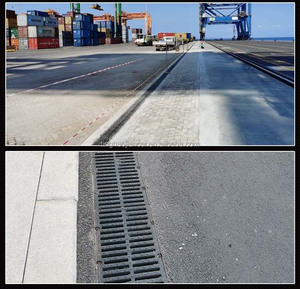 חוזק גבוה C250-F900 בצורת שרף בטון מתנקז עם כיסוי מגורדת - Product Image 6