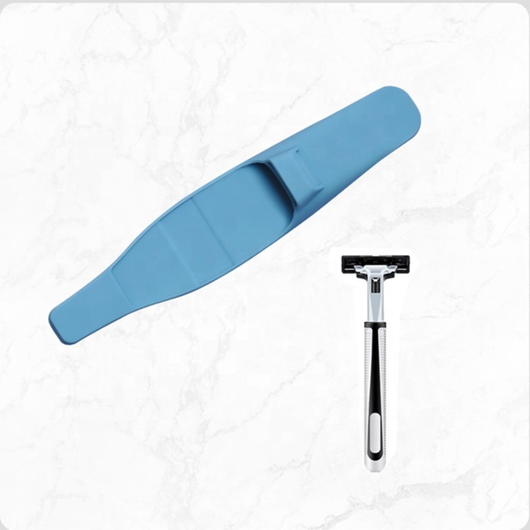 Заводская портативная Безопасная крышка для бритвы, защитный Дорожный Чехол для бритвы, силиконовый чехол для бритвы