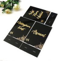Cartes de Table de mariage luxueuses, supports acryliques miroir avec différentes étiquettes de nom découpées au Laser dans le numéro de Table acrylique miroir