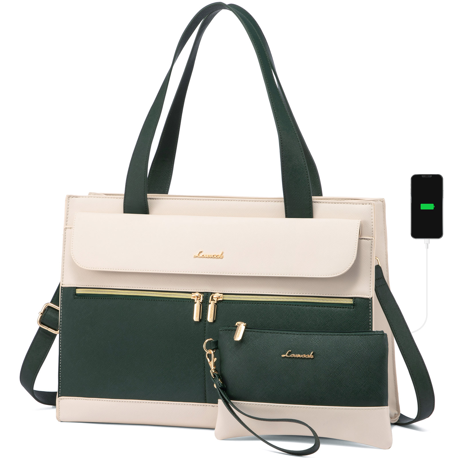 Beige with green-VYWB2026LK23M