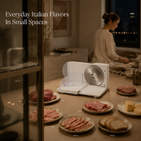 Trancheuse Électrique Pliable 150W Gain de Place pour Cuisines Domestiques – Fournisseur pour Acheteurs OEM, Distributeurs et Chaînes de Magasins de Détail