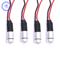 Boîtier en aluminium, Module Mini Laser, 9 V 12mm, Focus réglable, 3-5V, 10mW, 30mW, 50mW, 450nm, bleu
