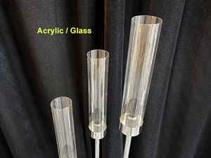 Candélabre <span class=keywords><strong>en</strong></span> métal argenté à 5 bras avec base ronde <span class=keywords><strong>en</strong></span> fer pour allée, idéal pour la décoration d'événements, de fêtes et de mariages - Product Image 3