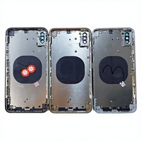 Boîtier en verre convertible pour Xsmax avec design à barres, coque arrière
