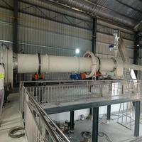 Four rotatif miniature de 0,6 m x 5,6 m pour usage en laboratoire avec système de calcination à contrôle précis de la température