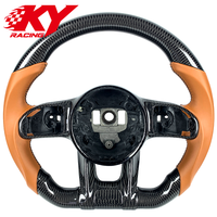 Volant sport en cuir et fibre de carbone personnalisé pour Mercedes AMG Classe C C63 E63 S63 S65 S63L GLC63 GLC63S W205 W204 S300