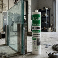 Adhésif silicone structurel neutre monocomposant, service OEM pour la construction de haute performance, façades vitrées, travail du bois, emballage