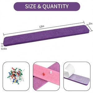 Tự dính Polyester Bảng âm thanh cảm thấy vải Pin bảng thông báo bảng ghi nhớ gạch công nghiệp nhà văn phòng sử dụng âm thanh - Product Image 3