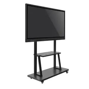 55 65 75 85 98 100 Inch Smart Multi Touch Screen Interactive Whiteboard All In 1 PC For School Teaching