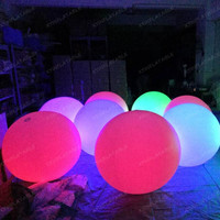 Touchez pour changer la boule lumineuse gonflable numérique de couleur, ballons auto-gonflants, ballon gonflable Remax à vendre