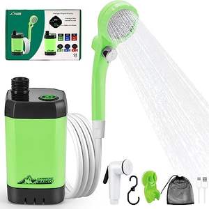 Fabrika Satışı Taşınabilir 6000mAh Şarj Edilebilir Elektrikli Duş Pompası Akıllı Dijital Ekranlı Çoklu Püskürtme Özellikli 20L Kova ile - Product Image 3