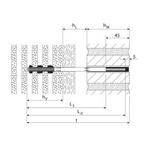 FISCHER - 78801 Attache murale réparatrice acier inox VBS - EAN 4006209788011 ÉLÉMENTS POUR FIXER LES FIXATIONS - Product Image 4