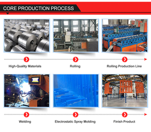 Venta al por mayor de estantes de almacenamiento de acero duraderos ajustable Hogar y uso industrial precio barato estantes de almacenamiento de almacén - Product Image 5