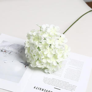 Grande branche unique d'hortensia artificiel pour la décoration d'ambiance des sites de camping, accessoire de photographie pour pique-niques, aménagement floral de <span class=keywords><strong>jardin</strong></span> - Product Image 3