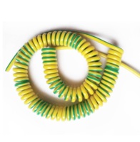 1 core * 2.5 mm2 scatola di controllo della distribuzione dell'alimentazione messa a terra scatola dell'interruttore del cavo a molla giallo-verde messa a terra cavo a spirale cavo a spirale