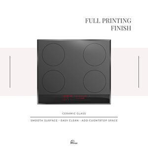 Table <span class=keywords><strong>de</strong></span> <span class=keywords><strong>cuisson</strong></span> à induction intelligente intégrée 4 zones, commande tactile et <span class=keywords><strong>protection</strong></span> <span class=keywords><strong>de</strong></span> sécurité - Product Image 1