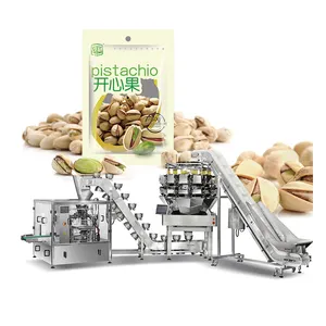Automatic stand up pouch chocolate cake biscuit doypack packing machine rotary premade bag dried fruit nuts packing machine