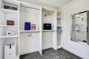 Armario Vestidor Personalizado CANA OEM, Organizador de Ropa Contemporáneo para Dormitorio Principal con Estantes Iluminados, Venta al Por Mayor - Product Image 3