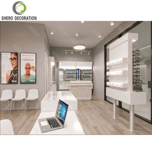 Luxury Optical Shop Furniture Customized Wall Mounted Eyewear Display Durable Eyeglasses Display Cabinet For Eyewear Display - Product Image 5