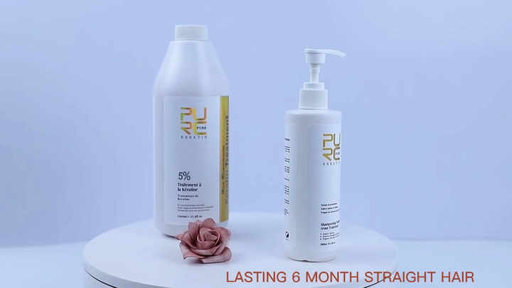 PUR PURE ケラチントリートメント 12％ Amazon.co.jp: ヘアリペアケラチン、ヘアケラチン、Purc 300Mlリペア