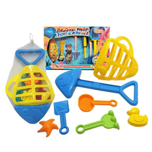 Rete da spiaggia per pescare con accessori 25x41x8cm per giochi di sabbia per bambini - Product Image 2