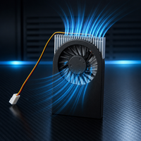 Kipas Blower Profil Rendah 1U Kustom dengan Heatsink Aluminium Ekstrusi untuk Pendingin Prosesor Server PC Industri Terintegrasi (IPC)