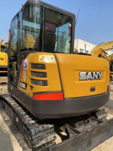 Mini pelle d'occasion Meilleure vente Chine marque Sany 6 tonnes d'occasion pelle sur chenilles SY60C - Product Image 3