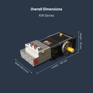 Pompe à piston triplex haute pression 300 bars 30 L/min pour équipement <span class=keywords><strong>de</strong></span> <span class=keywords><strong>nettoyage</strong></span> OEM KW 3030 - Product Image 2