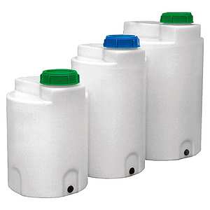 Tanque de almacenamiento transparente natural 400 400 litros DxH 790x89 0/980mm de capacidad del barril de dosificación - Product Image 1