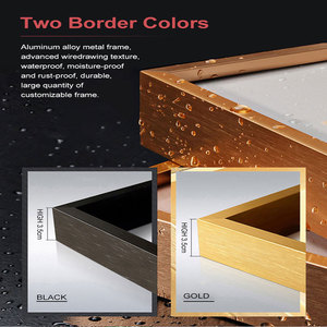 3D bán buôn hiện đại sóng thiết kế tối giản trừu tượng sofa nền tường treo ánh sáng sang trọng phong cách màu xanh phòng khách trang trí nội thất bức tranh - Product Image 6