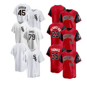 Venta al por Mayor de Camisetas de Béisbol Cosidas Nuevas y Económicas 2026, Personalizadas, Estilo Americano, Chicago, Todos los Jugadores: 7 <span class=keywords><strong>Anderson</strong></span>, 10 Moncada, 88 Robert Jr. - Product Image 3